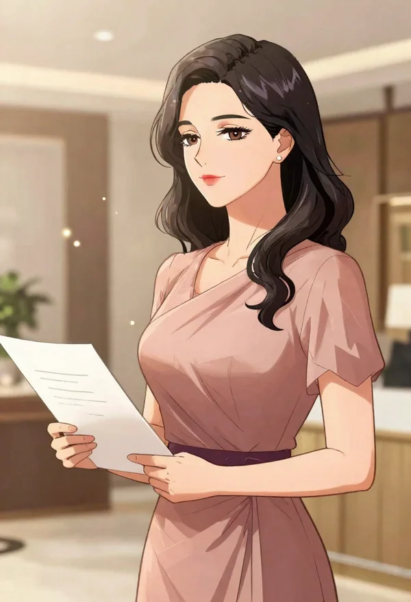 《妈妈的契约婚姻》恋爱甜宠韩国漫画封面
